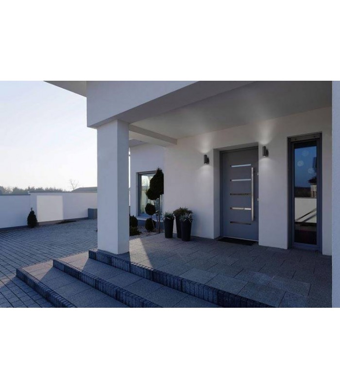 LED Outdoor Wall Light Black IP54 - 4