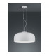 Baron Modern 4 Light Cylindrical Pendant Ceiling Light White Matt-2