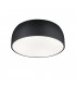 Baron Modern 4 Light Cylindrical Ceiling Light Black Matt-1