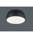 Baron Modern 4 Light Cylindrical Ceiling Light Black Matt-2