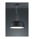 Baron Modern 4 Light Cylindrical Pendant Ceiling Light Black Matt-2