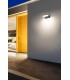 LED Outdoor Wall Light Black IP44 - 3