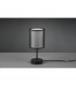 Burton Modern Table Lamp with Round Shade Black Matt-3