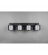 Burton Modern 4 Light Ceiling Spotlight Bar Black Matt-5