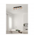 Burton Modern 4 Light Ceiling Spotlight Bar Black Matt-6