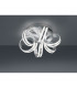 Carrera Modern 38W LED Semi Flush Light Brushed aluminium 3000K-2