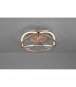Charivari Modern 20W LED Semi Flush Light Brass Matt 3000K-2