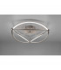 Charivari Modern 42W LED Semi Flush Light Nickel Matt 3000K-2