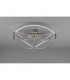 Charivari Modern 42W LED Semi Flush Light Nickel Matt 3000K-3