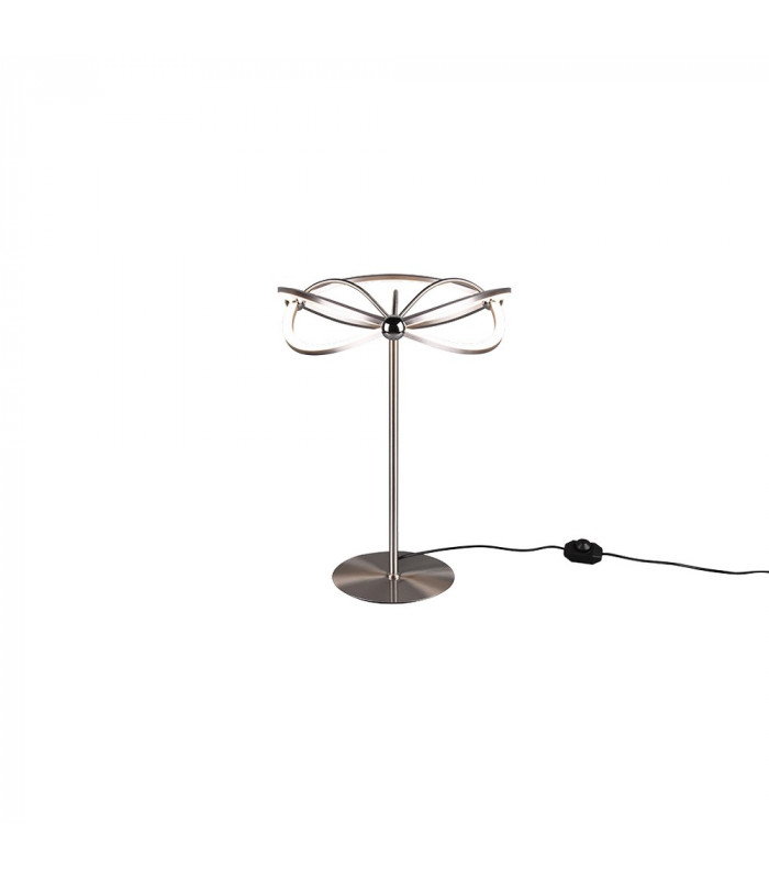 Charivari Modern 26W LED Table Lamp Nickel Matt 3000K-1