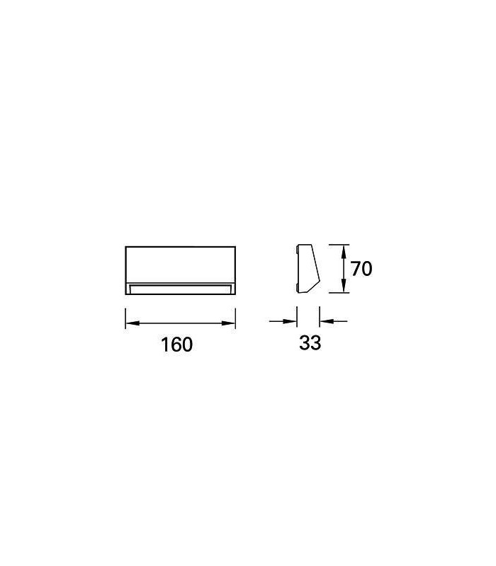 Outdoor Wall Light White, Black, Grey IP65, E27 - 5