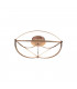 Charivari Modern 42W LED Semi Flush Light Brass Matt 3000K-1