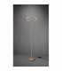 Charivari Modern LED Integrated Floor Lamp Brass Matt 3000K with Footswitch-3