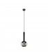 Clayton Modern Dome Pendant Ceiling Light Black Matt-1
