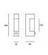 LED Outdoor Wall Light Stainless Steel IP44 - 2