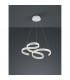 Francis Modern 48W LED Pendant Ceiling Light White Matt 3000K-2