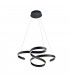 Francis Modern 48W LED Pendant Ceiling Light Anthracite 3000K-1