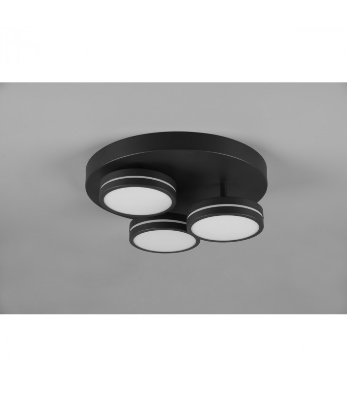 Franklin Modern 3 Light Batten Anthracite 3000K-4