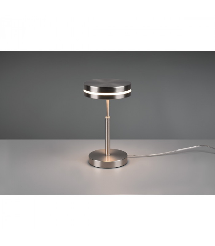 Franklin Modern 6W LED Table Lamp Nickel Matt 3000K-2