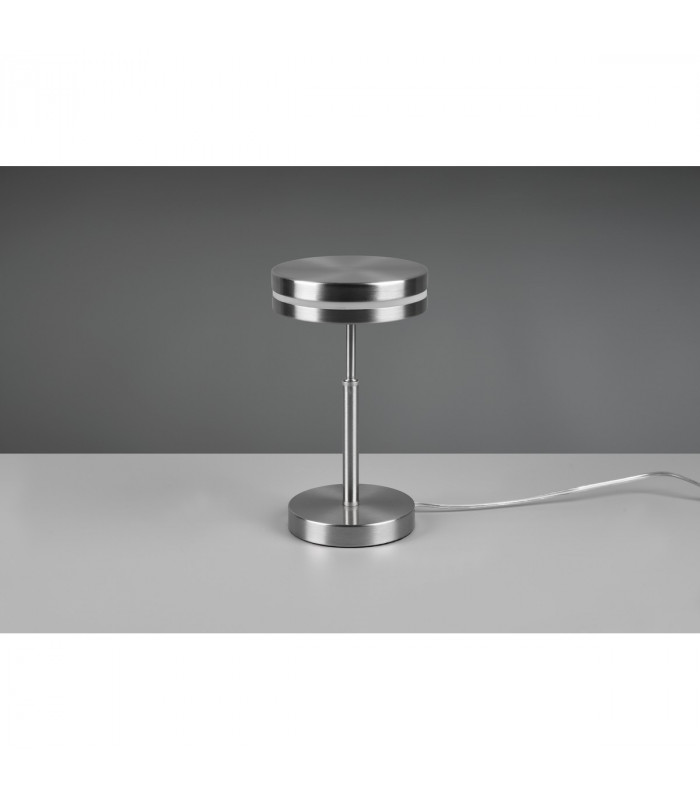 Franklin Modern 6W LED Table Lamp Nickel Matt 3000K-3