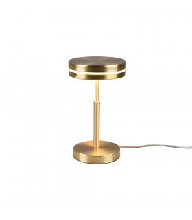 Franklin Modern 6W LED Table Lamp Brass Matt 3000K-1