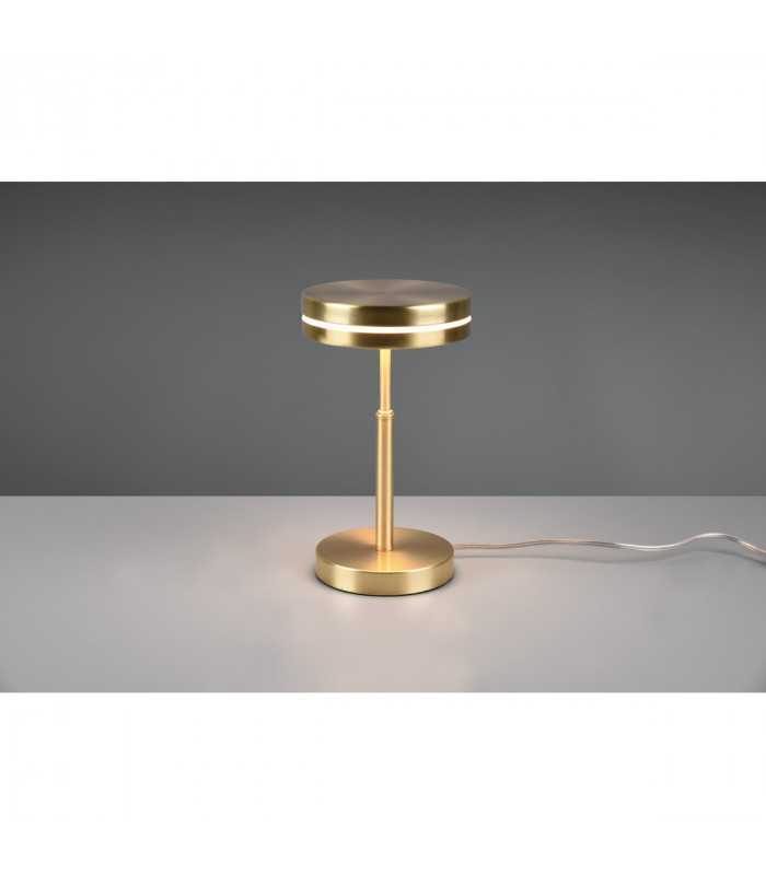 Franklin Modern 6W LED Table Lamp Brass Matt 3000K-2