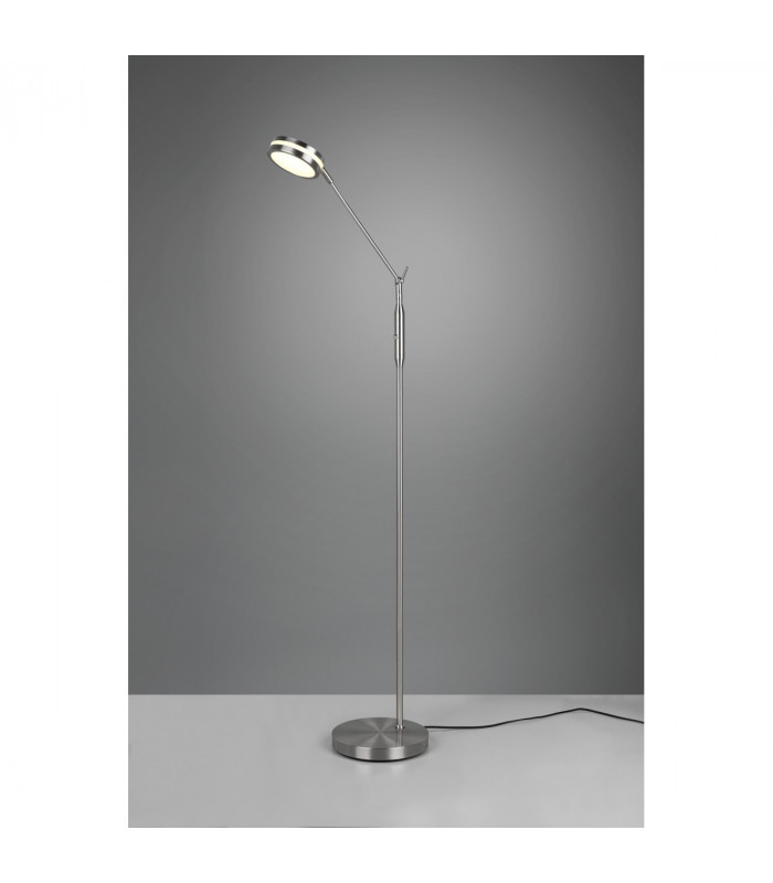 Franklin Modern Task Floor Lamp Nickel Matt 2700-3200-4000K-2