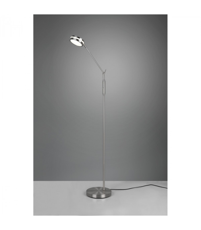 Franklin Modern Task Floor Lamp Nickel Matt 2700-3200-4000K-3