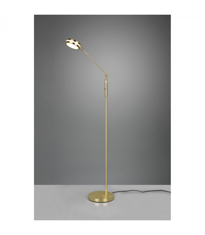 Franklin Modern Task Floor Lamp Brass Matt 2700-3200-4000K-3