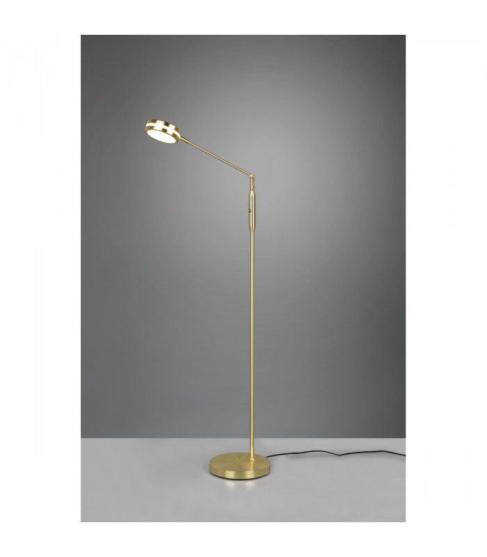 Franklin Modern Task Floor Lamp Brass Matt 2700-3200-4000K-5