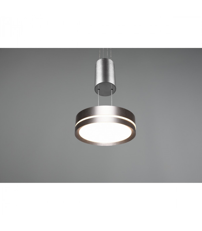 Franklin Modern 9W LED Pendant Ceiling Light Nickel Matt 3000K-3