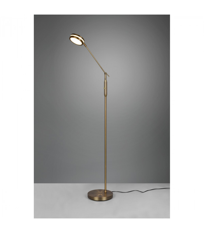 Franklin Modern Task Floor Lamp Old brass 2700-3200-4000K-2