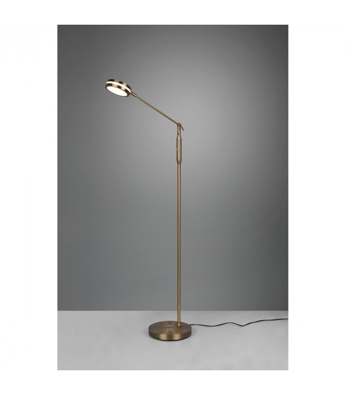 Franklin Modern Task Floor Lamp Old brass 2700-3200-4000K-5