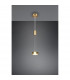 Franklin Modern 9W LED Pendant Ceiling Light Brass Matt 3000K-2