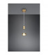 Franklin Modern 9W LED Pendant Ceiling Light Brass Matt 3000K-5