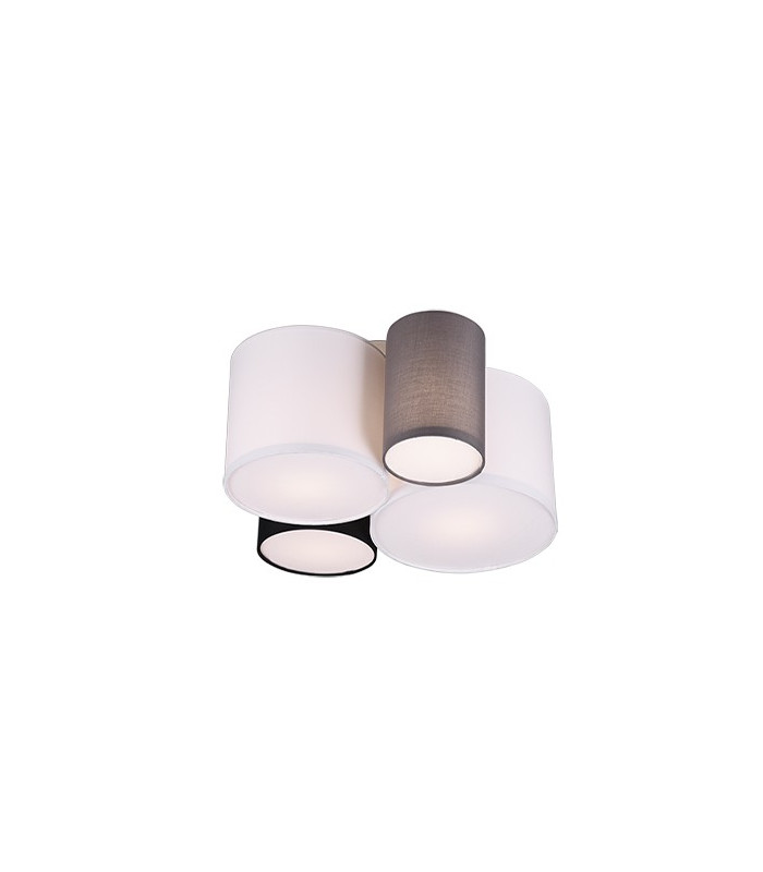 Hotel Modern 4 Light Cylindrical Ceiling Light multicolor-1