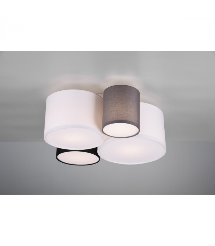 Hotel Modern 4 Light Cylindrical Ceiling Light multicolor-2
