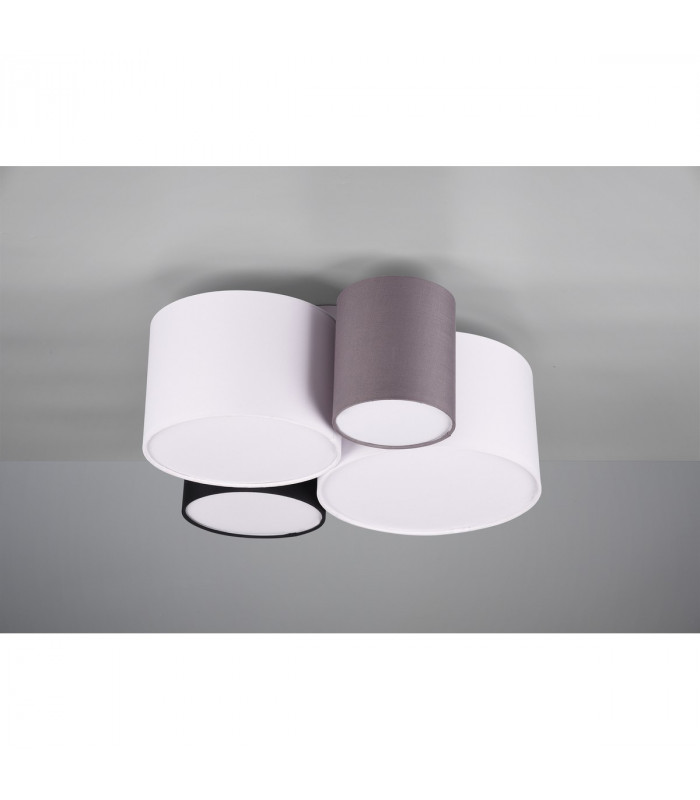 Hotel Modern 4 Light Cylindrical Ceiling Light multicolor-3