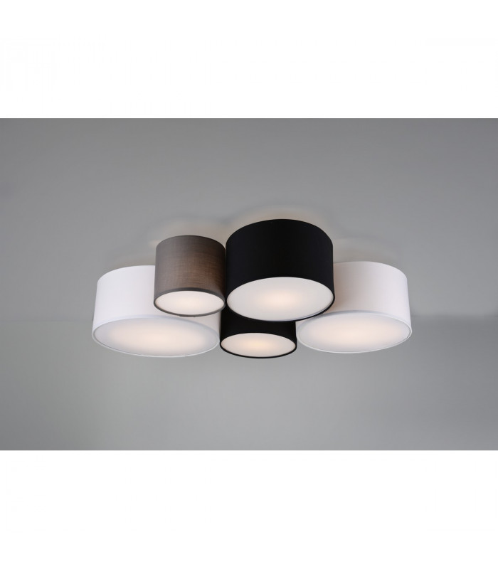 Hotel Modern 5 Light Cylindrical Ceiling Light multicolor-2