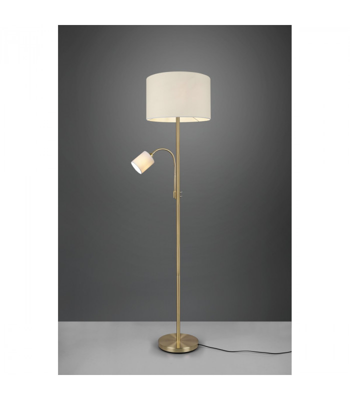 Hotel Modern Floor Lamp with Shade brass-colored-2