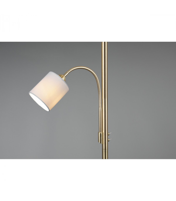 Hotel Modern Floor Lamp with Shade brass-colored-3
