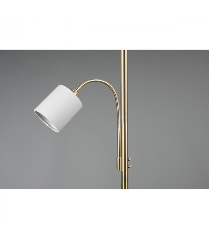 Hotel Modern Floor Lamp with Shade brass-colored-5