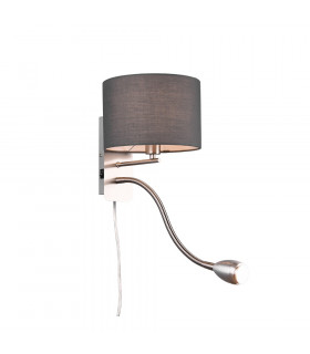 Hotel Modern Reading Light Nickel Matt-1
