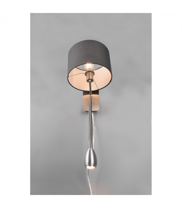 Hotel Modern Reading Light Nickel Matt-3