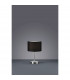 Hotel Modern 20cm Table Lamp with Round Shade Nickel Matt with Black Shade-2
