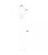1 Light Outdoor Bollard Light Brown IP55 - 2
