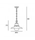 1 Light Outdoor Ceiling Pendant Light Black IP44 - 2