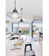 1 Light Outdoor Ceiling Pendant Light Black IP44 - 3