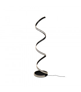 Nuria Modern LED Integrated Floor Lamp Black Matt 2300-3000-4000K with Footswitch-1