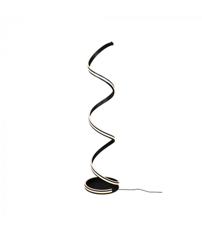 Nuria Modern LED Integrated Floor Lamp Black Matt 2300-3000-4000K with Footswitch-1